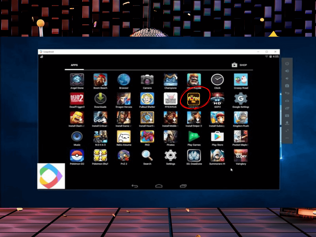 Leapdroid - Phần mềm giả lập Android chơi Iwin nhẹ nhất